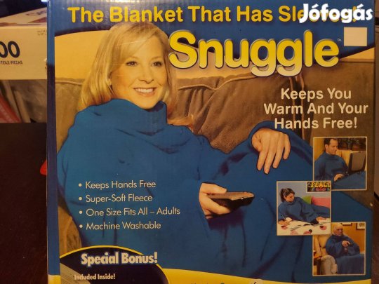 Meleg polár poncho uniszex új