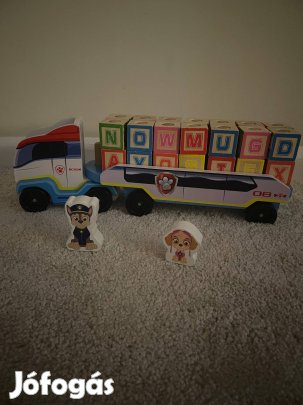 Melissa&Doug Mancs örjárat fa kamion