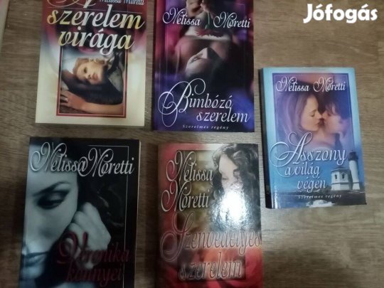 Melissa Moretti 5 db könyve együtt
