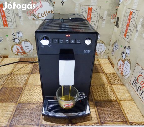 Melitta Purista 300 automata kávégép kávéfőző fekete Garanciával