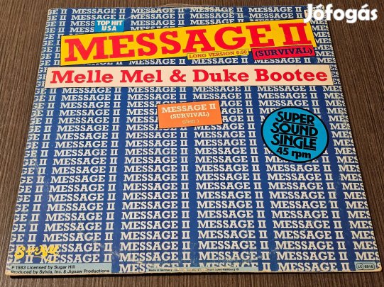 Melle Mel & Duke Bootee - Message II 