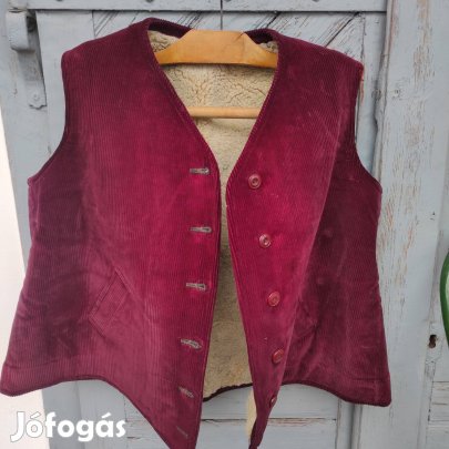 Mellény báránybőr béléssel