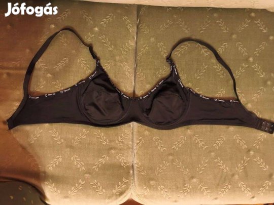 Melltartó fekete merevítős 80B