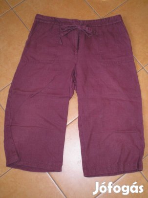 Mély bordó színű női térdnadrág Atmosphere M-es M UK 12-es