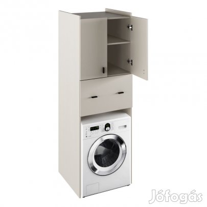 Mély szekrény a mosógép fölé, kasmír, NATALI TYP 9