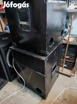 Mélyláda reflex házi barkács, új 18" hangszórókkal