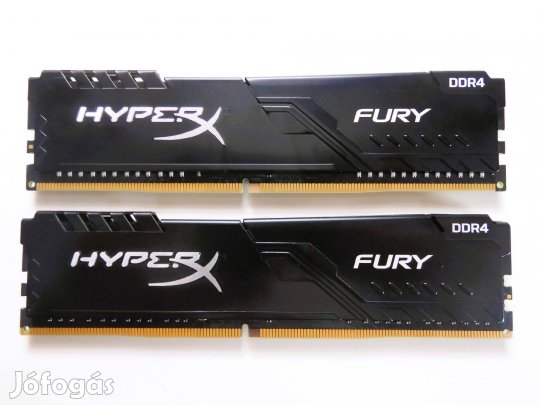 Memória DDR4 16 GB (2×8GB) - Kingston Hyperx Fury 3000 Mhz