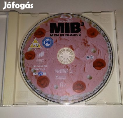 Men in Black 3 - Sötét zsaruk 3. Blu-ray Film - Angol!