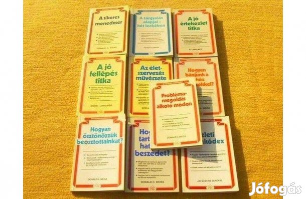 Menedzserek Kiskönyvtára sorozat - (10 kötet)