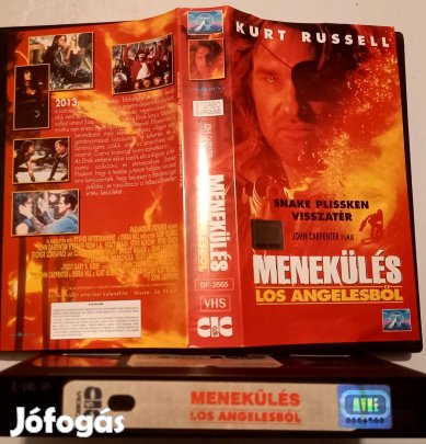 Menekülés Los Angelesből - akció VHS - Kurt Russel