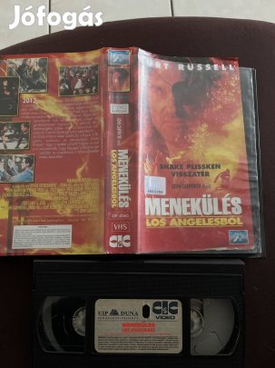 Menekülés Los Angelesből akció vhs kistok 