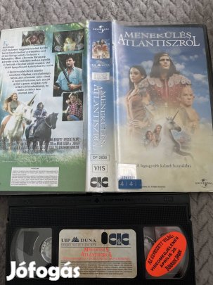 Menekülés az Atlantiszról vhs kistok kaland
