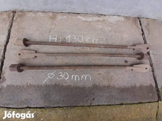 Menetes szár+anya 3 darab