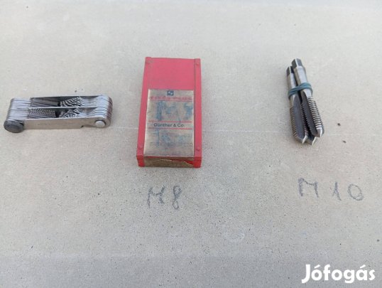 Menetfúrók, kézi, gépi