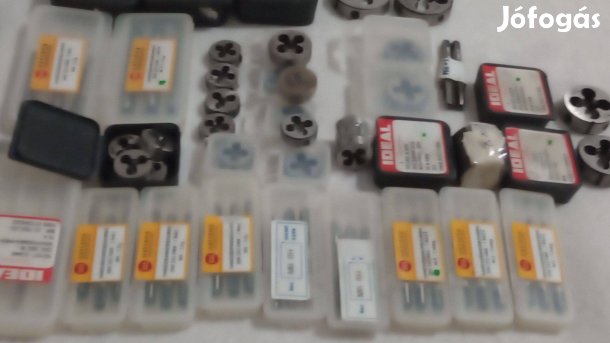 Menetfűrók, menetmetszők hajtókar 78db