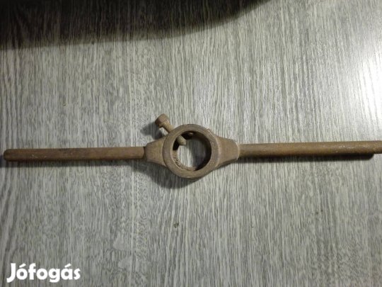 Menetmetsző, menet vágó hajtóvas, tok