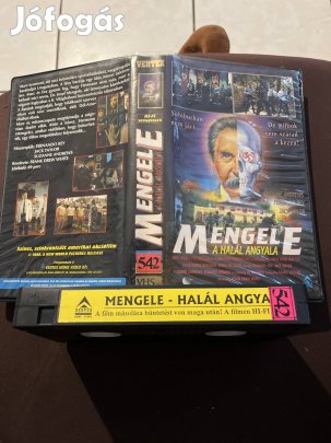 Mengele a halál angyala vhs nagytok akció.  