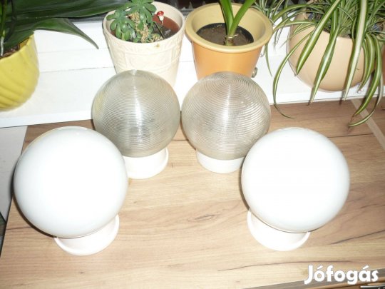 Mennyezeti gömblámpák újszerű állapotban egyben eladó (4 db)