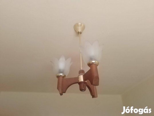 Mennyezeti lámpa (3 ágú csillár) újszerű állapotban eladó