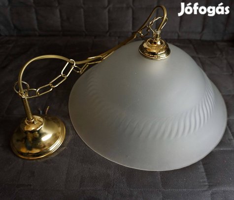 Mennyezeti lámpa, arany színű lánccal