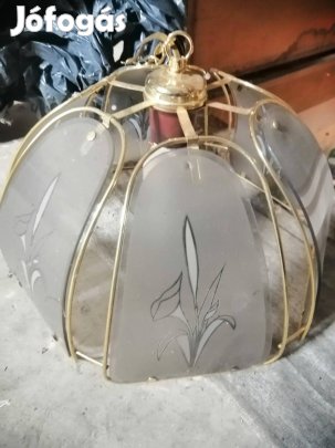 Mennyezeti lámpa csillár füst üveges