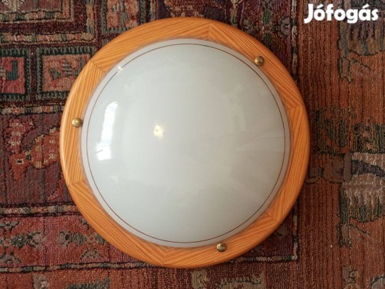 Mennyezeti lámpa fenyő kerettel