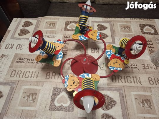 Mennyezeti lámpa gyerekszobai 50 cm-es Hajdúszoboszló