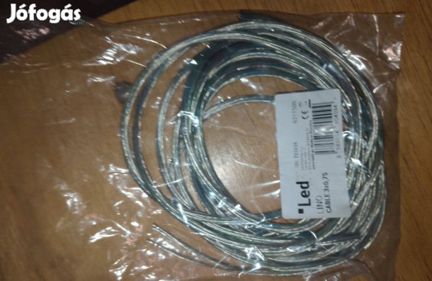 Mennyezeti lámpa kábel 3x0,75