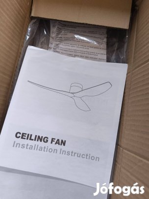 Mennyezeti plafon ventilátor Fehér