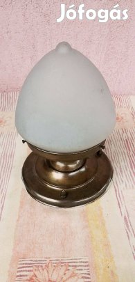 Mennyezetre szerelhető retró szállodai lámpa, századfordulós darab