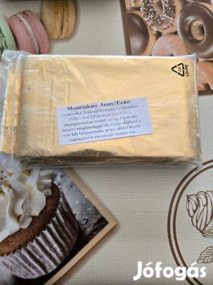 Mentőtakaró arany színű