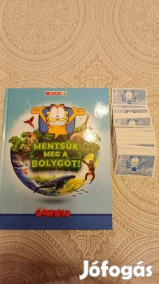 Mentsük meg a bolygót matricás album üres +200 matrica