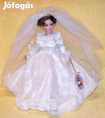 Menyasszony porcelánbaba
