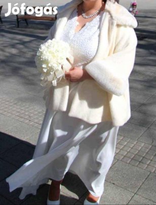 Menyasszonyi ruha 54-es méret!