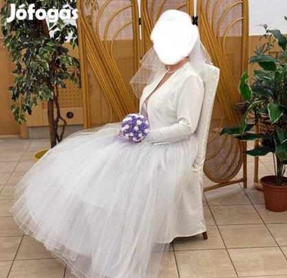 Menyasszonyi ruha szett eladó