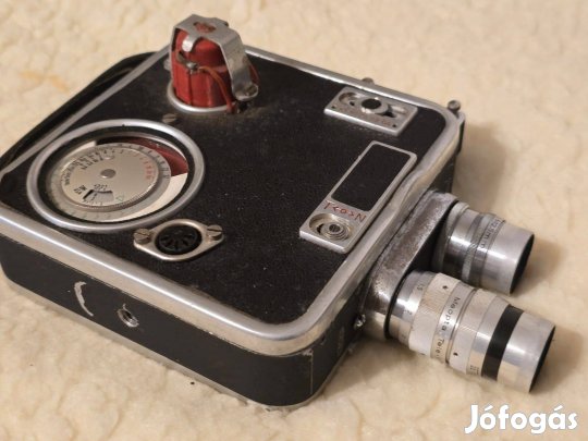 Meopta Admira 8II 8 mm-es Csehszlovák kamera 1958 -ból