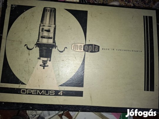 Meopta Opemus 4 (Typ 742420) fotónagyító - Eredeti dobozában