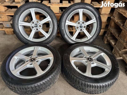 Mercedes 17" alufelni garnitúra téli gumival(205/55R17) 