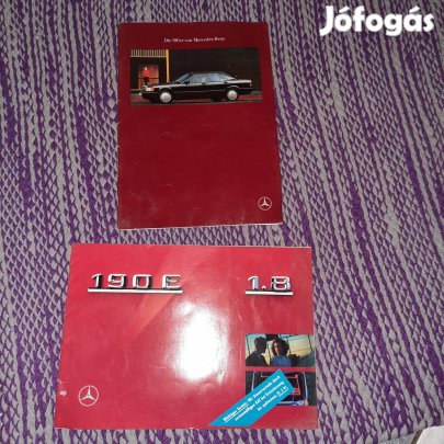 Mercedes 190. katalógusok egyben elafó
