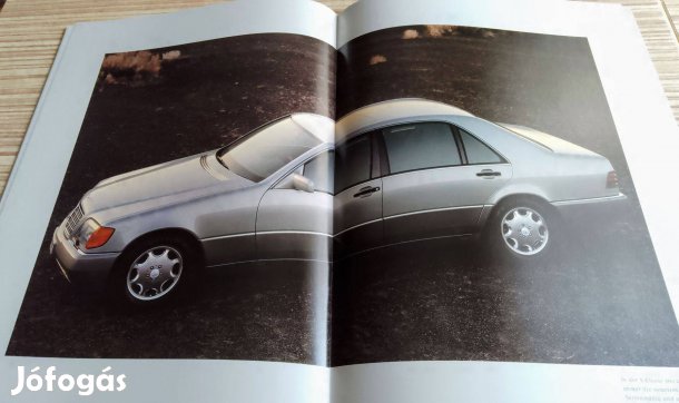 Mercedes 1991 extrák prospektus, katalógus