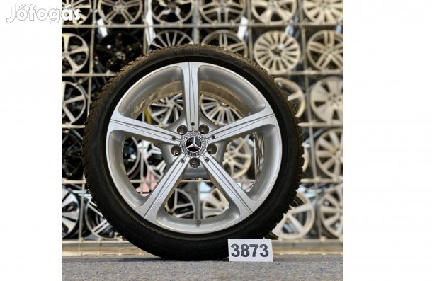 Mercedes 19 gyári felni alufelni, 5x112, 245/45 téli gumi, CLS (3873)