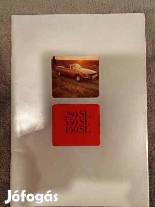 Mercedes 280, 350, 450 sl prospektus eladó!