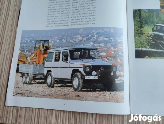 Mercedes 290 G-osztály (1996) prospektus, katalógus