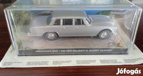 Mercedes 600 James Bond 007 kisauto modell 1/43 Eladó