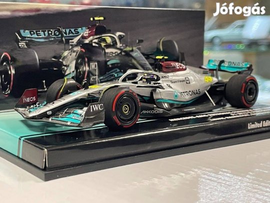Mercedes-AMG F1 W13 Hamilton Bahrain GP 2022 1:43 Minichamps 447220144