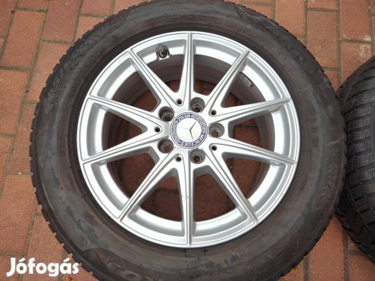 Mercedes A B Cla gyári 16 col alufelni 205/60r16 Pirelli téli 