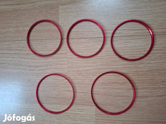 Mercedes A/B/GLA/CLA alumínium légkivezető matrica/műszerfali légkivez