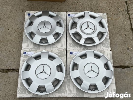 Mercedes A-osztály 15"-os 4db gyári dísztárcsa eladó
