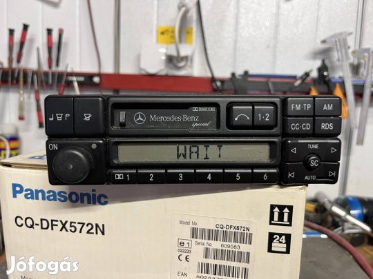 Mercedes Becker gyári rádió fejegység 