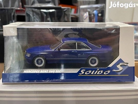 Mercedes-Benz 560 SEC AMG C126 Widebody 1990 1:43 Solido 4310907